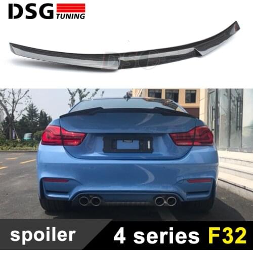 F32 F33 Carbon Fiber Rear Trunk Wing Spoiler for BMW 4 Series F32 Coupe F33 F83 (M4) Convertible 420i 428i 435i