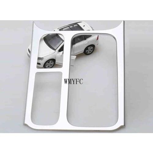 ABS Chrome Cup Holder Water Bottle Frame Decoration Trim Interior Accessories Car Styling For Volkswagen Tiguan 2010-2015 2016