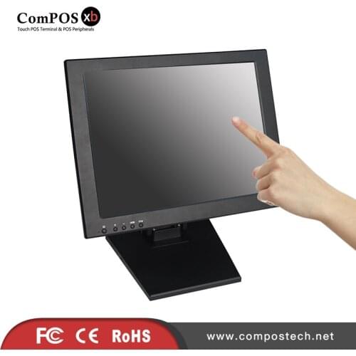 ComPOSxb high quality Free shipping 15 inch touch screen monitor computer display applying retail shop supermarket