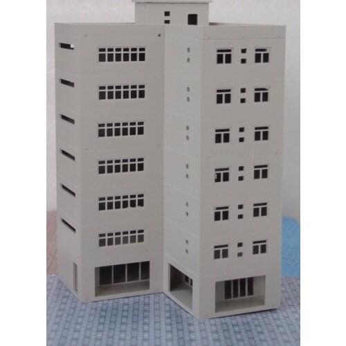 Outland Models Modern Large Business Building / Office N Scale 1:160 Railway