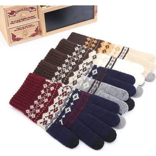 Motorcycle Accessories Full Finger Man Women Motorcycle Glove Bicycle Cycling Glove Men Women Warm Thick Gloves Skiing