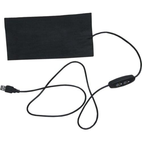 USB Rechargeable Heating Pad Heating Vest Accessories Temperature Adjustable Abdominal Stomach Cramps Pain Relief Security