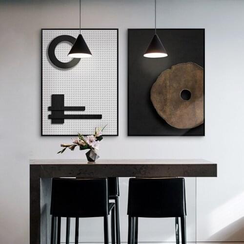 Modern Geometry Abstract Wall Art Canvas Painting Posters and Prints Decoration Home Wall Pictures for Living Room Wall Decor