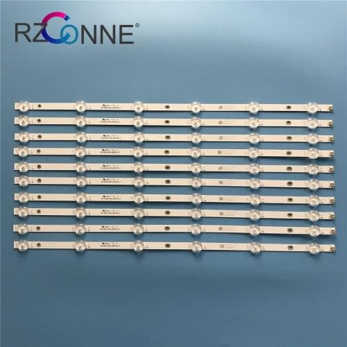 LED Backlight strip 6 lamp for AKAI 48'' TV SQY48LB_6X10_MCPCB_V1 AKTV481T AKTV485T Smart LSC480HN08 RCA RTU4853