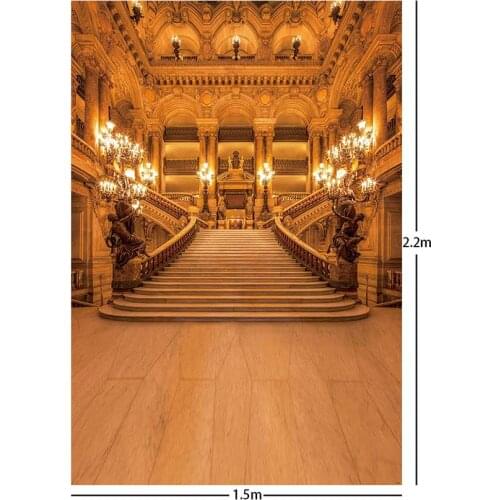 Vinyl Photography Background Beauty and the Beast Fairy Tale Castle Computer Printed Wedding Backdrops for Photo Studio ZH-242