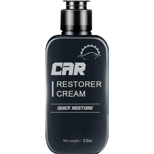 Car Restorer Cream Leather Plastic Refurbishment Paste for Maintain Cleaning