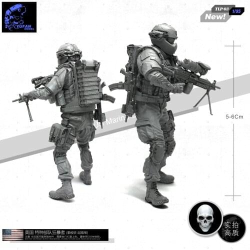 1/35 Resin Soldier Model Kits Figure Special U.S. Army self-assembled Tlp-03