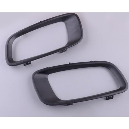 1Pair Front Fog Light Lamp Cover Frame Fit for Mitsubishi Pajero Montero MK3 2000 2001 2002 2003 MR388019 MR388020