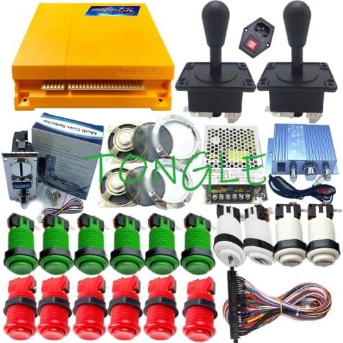2800 in 1 3A GAME Pandora Box CX Jamma Arcade Version Kit Game Board HAPP Button Joystick For CRT/CGA VGA FDMI