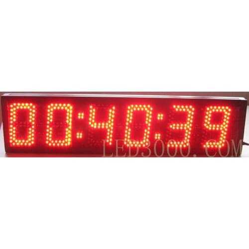 4.5inch 6digits LED clock with GPS(HST6-5R)