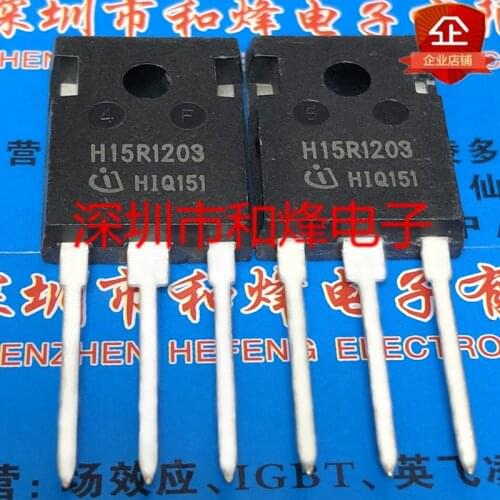 5 Pieces) IHW15N120R3 H15R1203 1200V / IRFP3206 IRFP3206PBF 60V 200A / 16N50C3 SPW16N50C3 500V 16A / MBR3045PT 45V 30A TO-247