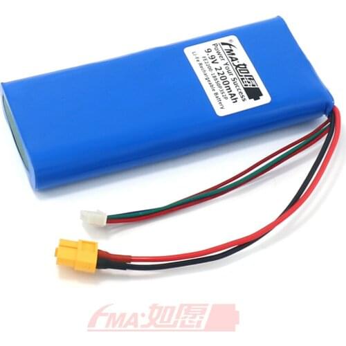 LiFe Battery 18650 9.9V 2200mAh High-rate discharging power no PCM XHR-4P 3S2PH