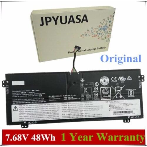 7XINbox 7.68V 6268mAh 48Wh Original L16L4PB1 L16M4PB1 Laptop Battery For Lenovo YOGA 720-13IKB 720S-13IKB series