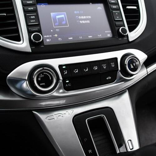 For Honda CRV/CR-V 2.0 2.4 2012-2016 Car ABS Chrome Center Console Switch Button