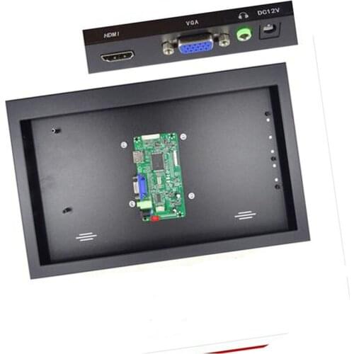 For LP156WH3 LED LCD Panel 1366X768 Metal alloy case box back cover +58C Controller board VGA HDMI-compatible kit