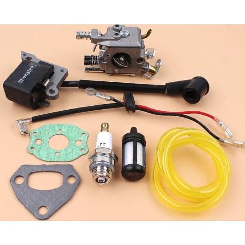 Carburetor Ignition Coil Magneto Gasket Kit For HUSQVARNA 136 137 141 142 36 41 Chainsaw Zama C1Q-W29E Carb
