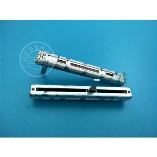 3pcs FOR Taiwan forward 75MM Sliding Fader Single Potentiometer A10K / Handle 15MMC