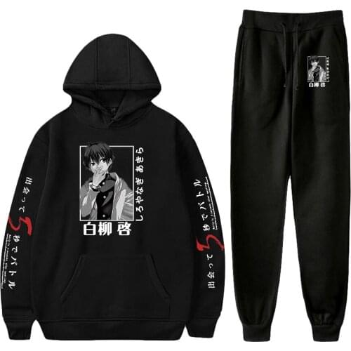 5 Seconds to Death Battle Game in 5 Seconds Print Suit Hooded Ankle Banded Pant Two Piece Set Street clothes hoodies+pants