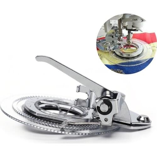 New Household Flower Stitch Round Stitch Presser Foot Flower Embroidery Foot For Domestic Sewing Machine