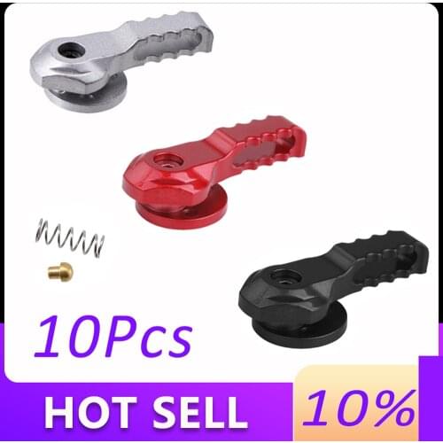 Safety Aluminium CNC Machined Selector Switch Lever Set for Airsoft Gel Blaster BD556 M4 M16 AEG Paintball Hunting Accessories