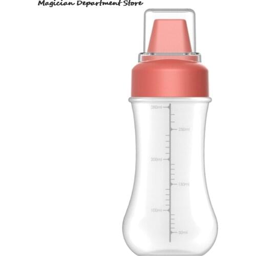 Dust-proof Cover Five Holes Scaled Seasoning Easy To Squeeze Bottle Ketchup Honey Cheese Divided Into Bottles Seasoning Storage