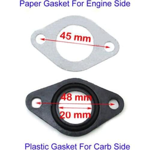 PZ19 50CC 90CC 110CC Lever Carburetor Air Filter ATV Go-Kart 19mm Cable