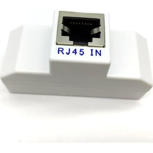 RJ45 To RJ11 Splitter Adapter 1 To 4 Female Port LAN Sockt Network Connections Splitter Adapter Crystal Head
