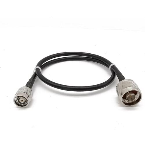 RF LMR200 Pigtail Low Loss Cable RP TNC Male (Female Pin ) to N Type Male Coaxial Antenna Connector 1M 3M 5M 8M 10M 12M 15M