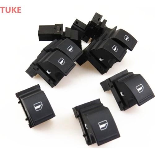 RWSYPL 30 Pcs Passenger Side Window Glass Adjust Control Switches For Golf Passat Tiguan Sharan Seat Ibiza Toledo 1KD 959 855
