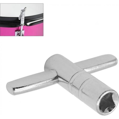 Zinc Alloy T Shaped Jazz Snare Drum Key Quick Remove Wrench Drum Head Tuning