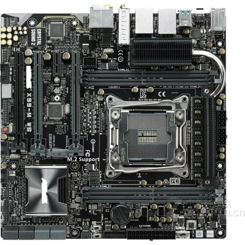 Asus X99-M WS Desktop Motherboard LGA 2011-V3 DDR4 for I7 CPU USB2.0 USB 3.0 64GB X99 Original motherboards free shipping