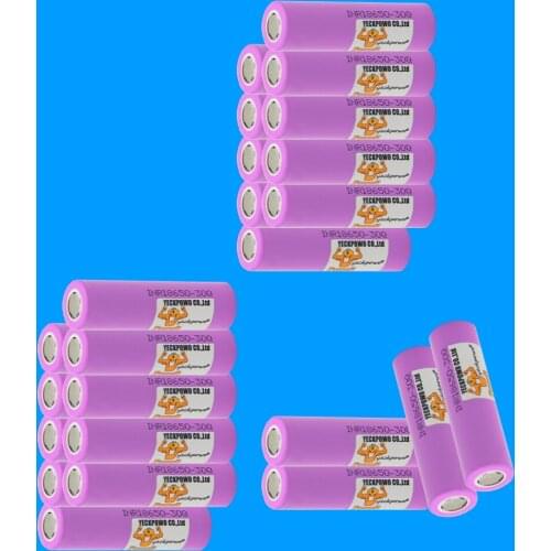 Russian Warehouse Fast Delivery INR18650 30Q battery lithium batteries li-ion 30A 10C 3000mah 3.7V / 18650 battery charger