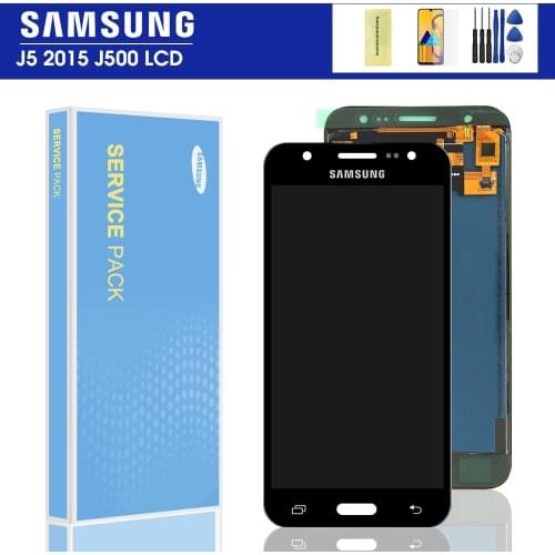 Can Adjust Brightness j500f LCD For Samsung Galaxy J5 2015 J500 J500FN J500M J500H LCD Display Touch Screen Digitizer Assembly