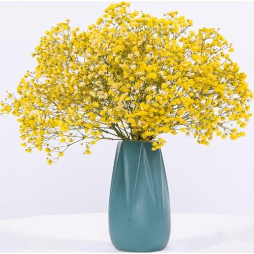 100g Red babysbreath flowers wedding bridal bouquet natural dried babies breath flowers bouquets Vase Not Included