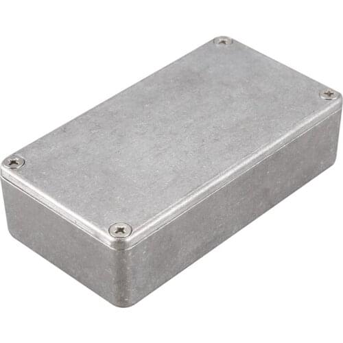 5 Pcs Guitar Effects Pedal Aluminum Stomp Box Enclosure for DIY Guitar Pedal Kit 1590B