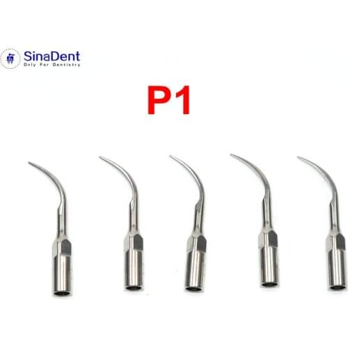 5Pcs Dental Scaler P1 Tips for EMS Woodpecker Ultrasonic Scaler Dental Woodpecker Root Canal Files