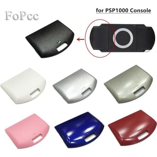 FoPcc Black Case Cover Extended Battery Back Door for PSP Fat 1000 1001 1002 1003 1004 Machine Console