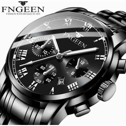FNGEEN Sports Men Watch Top Brand Army Military Men Wristwatch Auto Date Fashion Casual Quartz Male Clock Saat Relogio Masculino