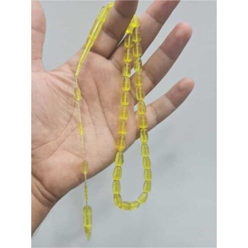 Islamic Tasbih Muslim Rosary Beads 33 Prayer Rosary For Men Bracelet For Men Accessory amber oltu amber stone Handmade Turkey