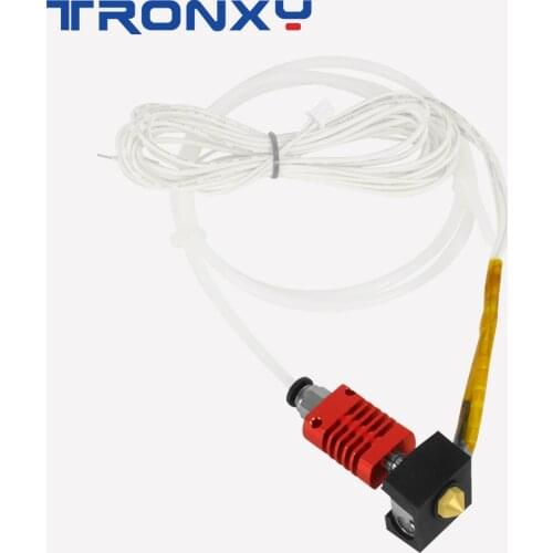 Tronxy Upgrade Kit MK10 24V 50W Heater Cable 100K Thermistor 3D Printer J-head hotend for 1.75mm Filament Extruder 0.4mm Nozzle