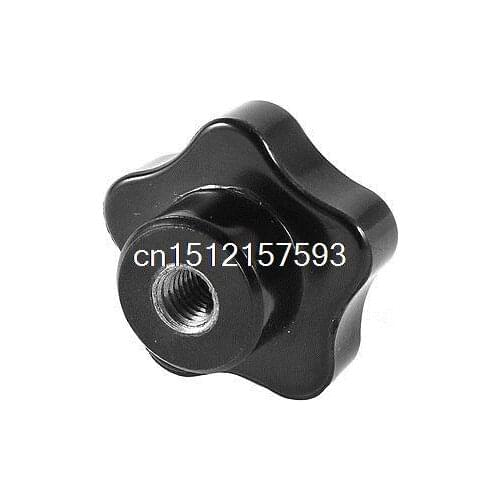 M8 8mm Female Thread 40mm Dia 25mm Height Star Head Clamping Knob