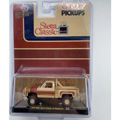 M2 machines 1:64 1976 GMC Sierra Classic Collection Metal Die-cast Simulation Model Cars Toys