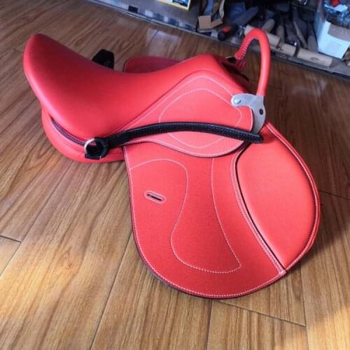 New Childrens Saddle Microfiber Comprehensive Saddle Fleet Horse Saddle Pad Equestrian Bareback Riding Pad