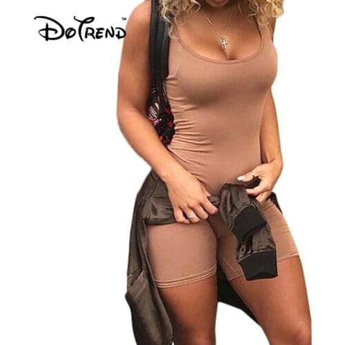 Sexy Jumpsuit Playsuit Jumpsuits For Women 2019 Summer Bodysuit Body Feminino Overalls Jumpsuit New