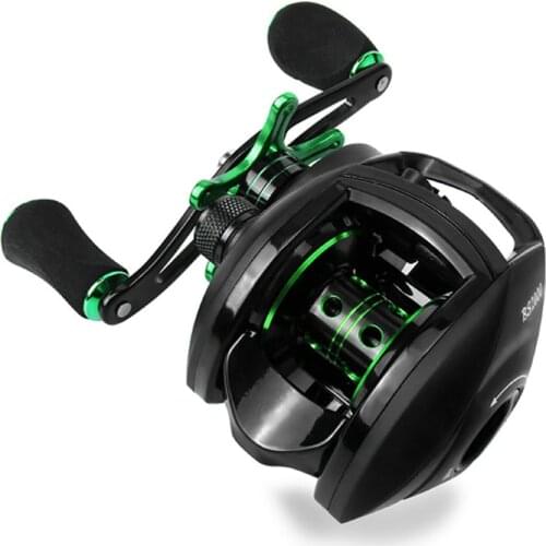 Spinning Fishing Reel 8.1:1 Super High Gear Ratio Fishing Reel 8KG Strong Unloading Force 24-Position Adjustable Fishing Reel