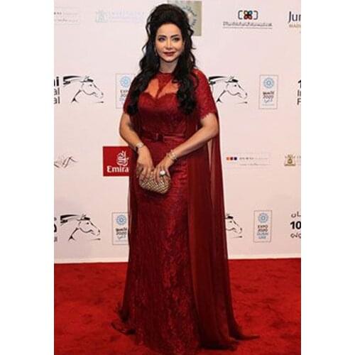 Vintage Short Sleeve Mermaid Prom Gown with Shawl Floor Length Evening Dresses for Wedding Party Custom Made