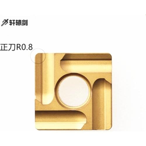 10pcs SNMG120408L-S SNMG120408R-S XP9125 Turning Carbide Insert CNC Lathe Cutting Tool for Process Steel