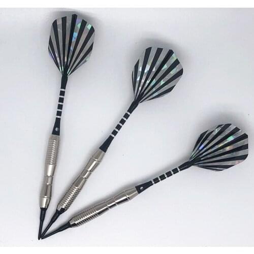 3Pcs 20 Grams Soft Tip Darts Sports Entertainment Darts Body Aluminum Darts Rod PET Flight Professional Indoor Entertainment