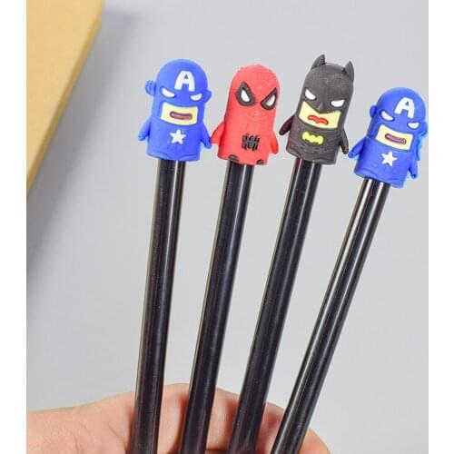 30 Pcs Neutral Pen Cartoon Cute Signature Pen Wholesale Kawaii School Supplies
