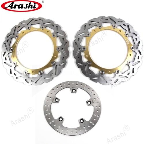 Arashi 1 Set For BMW S1000XR 2015-2016 CNC Front Rear Brake Disc Brake Rotors S1000XR S 1000 XR 2015 2016 Motorcycle Disks